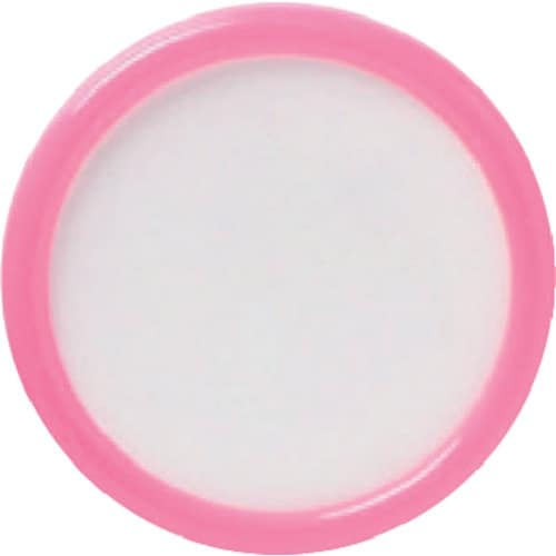 西敬 丸型名札ピンク