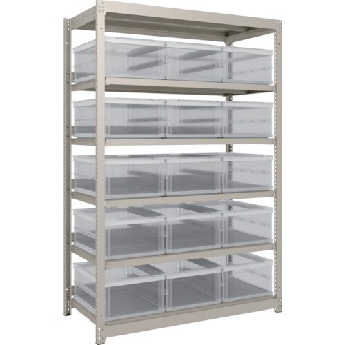 TRUSCO スチールラック M1.5型 オリコン