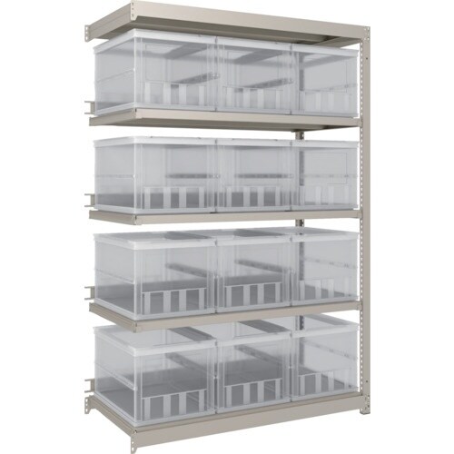 TRUSCO スチールラック M1.5型 オリコン