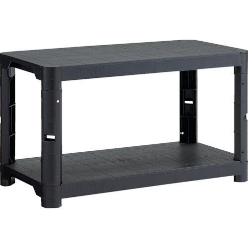 TRUSCO プラ棚 高さ515−2段タイプ コー