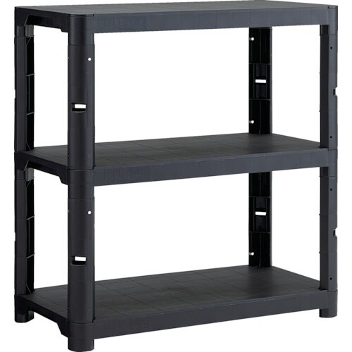 TRUSCO プラ棚 高さ943−3段タイプ コー