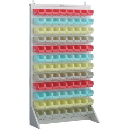 TRUSCO パネルコンテナラック 片面式・床置タ