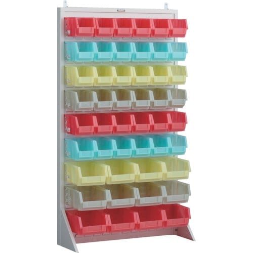 TRUSCO パネルコンテナラック 片面式・床置タ