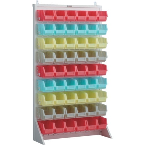 TRUSCO パネルコンテナラック 片面式・床置タ