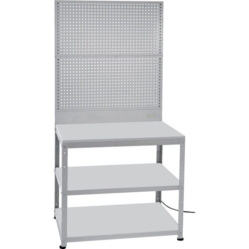 TRUSCO スーパーラックデスク型Pパネル付 コ