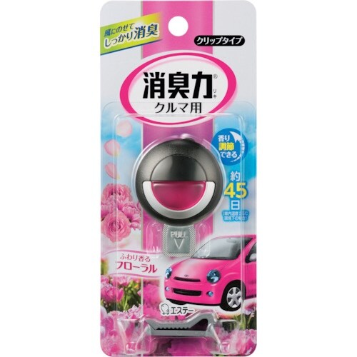 エステー クルマの消臭力 クリップタイプ フローラ