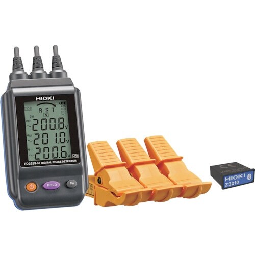 HIOKI 電圧計付検相器ワイヤレスセット PD3