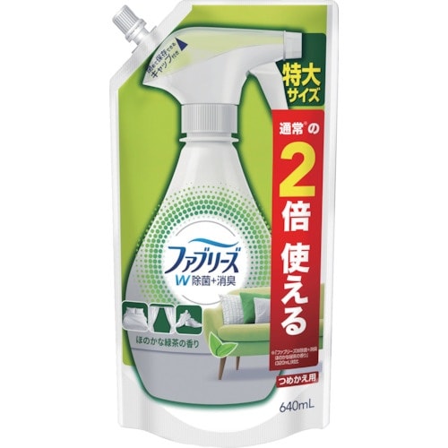 P&G ファブリーズ W除菌+消臭 ほのかな緑茶の