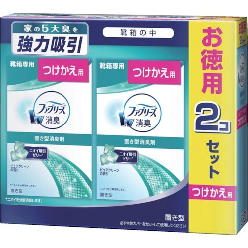 P&G ファブリーズ 消臭剤 置き型 靴箱用 ピュ