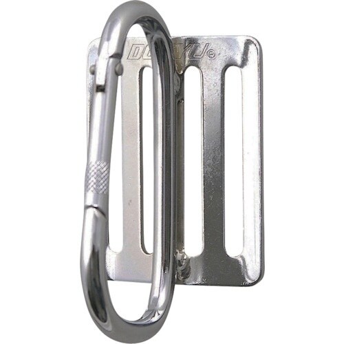 DOGYU メッキ カラビナ式フックF−50