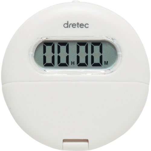 dretec クリップ付バイブタイマー ホワイト