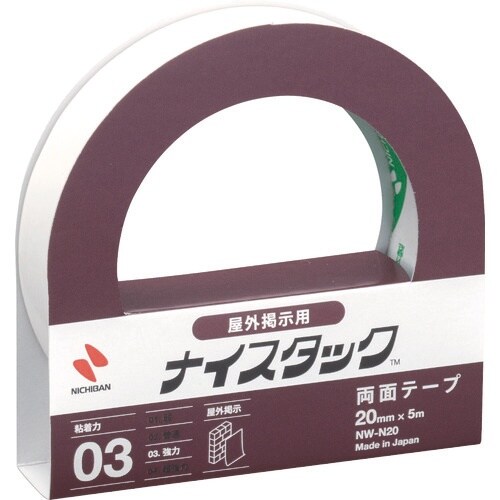 ニチバン 両面テープ ナイスタック屋外用 NW−N