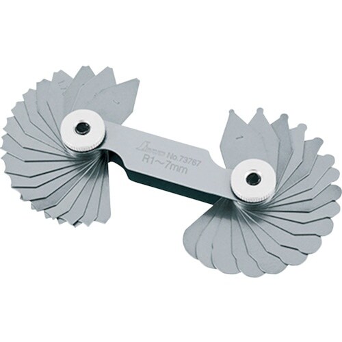 シンワ ラジアスゲージ A R1ー7 34枚組