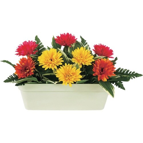 ユニット 造花ミニプランター ガーベラ