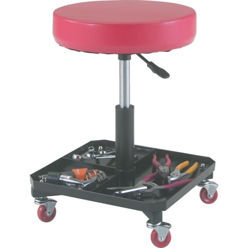 TRUSCO 工具入れ付作業椅子 Φ370×H43