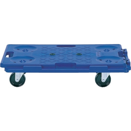 アイケー 樹脂製連結平台車 均等荷重150kg 4