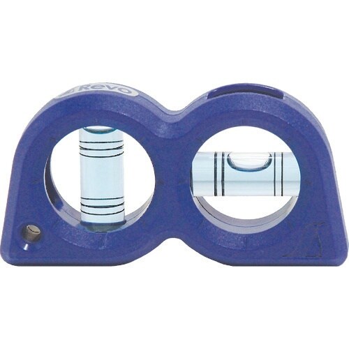 シンワ 樹脂製水平器 ハンディレベル Revo ダ