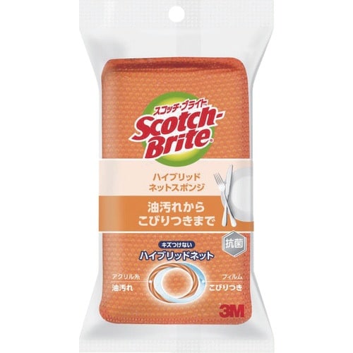 3M スコッチ・ブライト ハイブリッドネットスポン