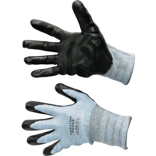 富士手袋 メガトンパワー耐切創手袋 ニトリルコート