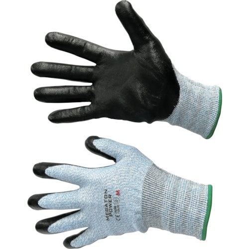 富士手袋 メガトンパワー耐切創手袋 ニトリルコート