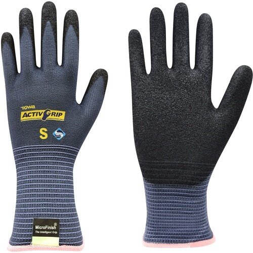 トワロン ニトリル背抜き手袋 アクティブグリップ