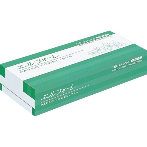 エリエール エルフォーレ ペーパータオルダブル 1