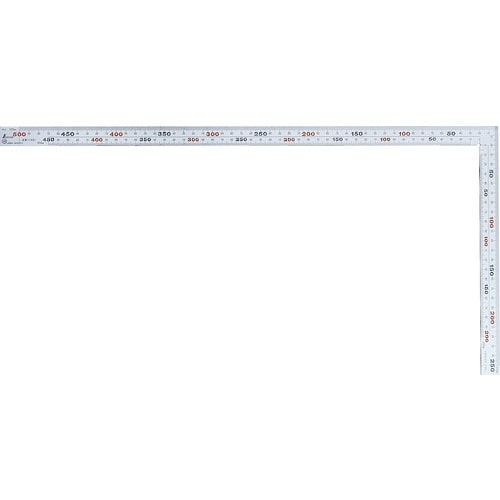 シンワ 厚手広巾シルバー50cm8段目盛