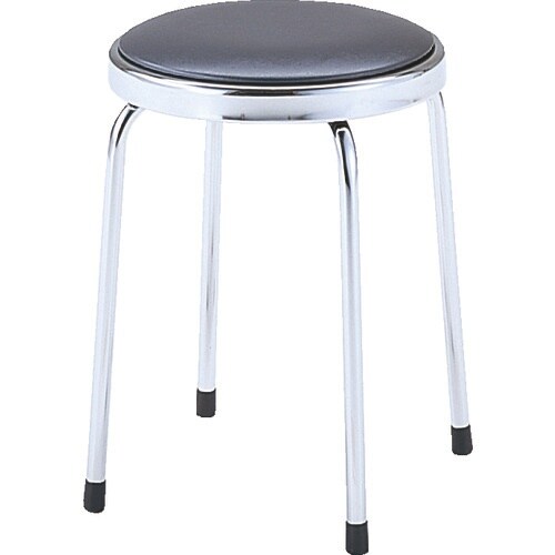 ノーリツ 回転スツール ビニールシート ダークグレ