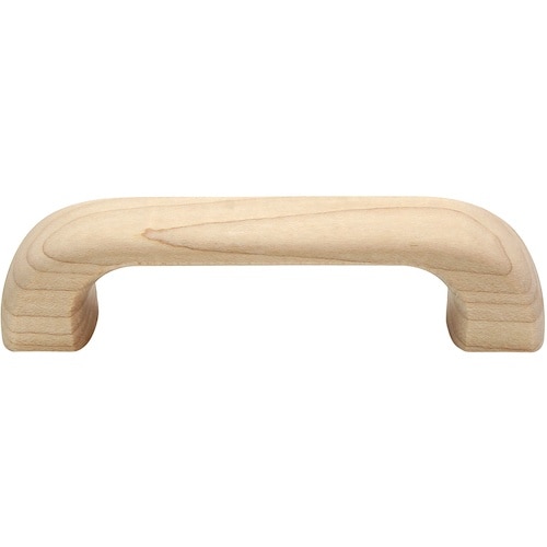 WAKI 木製取手 木地 TW−310 96MM