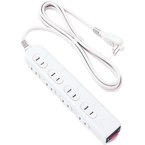 ロアス OAタップ2mシャッター付 2P8個口 ラ