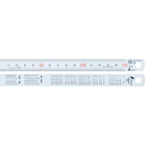 シンワ 直尺ステン 150mm JIS