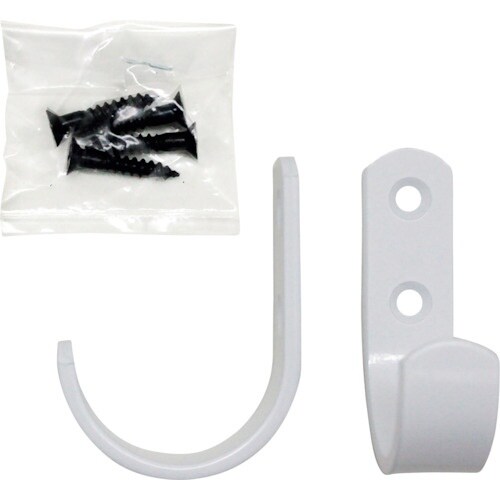 WAKI バラカラーフックJ1 BK−354 シロ