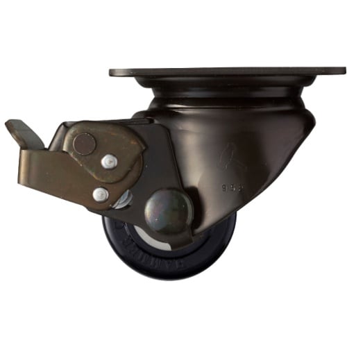 ハンマー 低床式重荷重用キャスター 自在(ストッパ