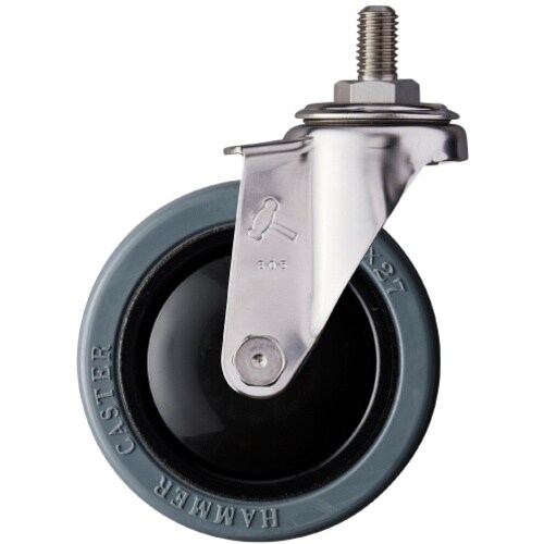 ハンマー オールステンレス静シリーズねじ込みゴム車