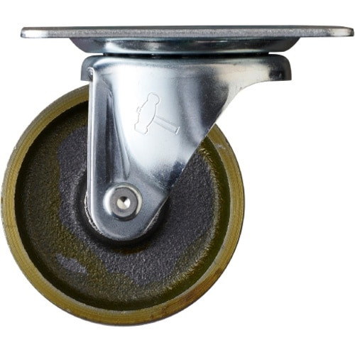 ハンマー プレート式キャスター 自在 車輪径75m