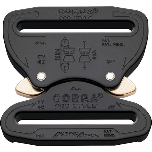 ALPIN COBRAプロスタイル バックル 45