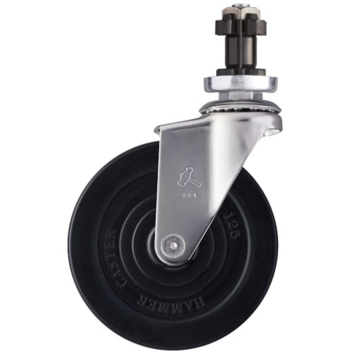 ハンマー SUS パイプ外径38mm用差込 ゴム車