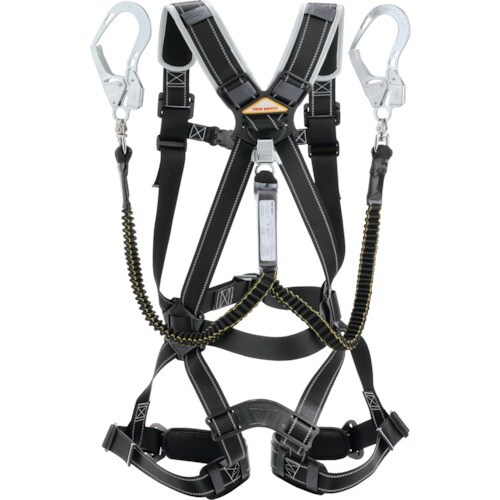 トーヨーセフティ フルハーネス型伸縮式 ダブルラン