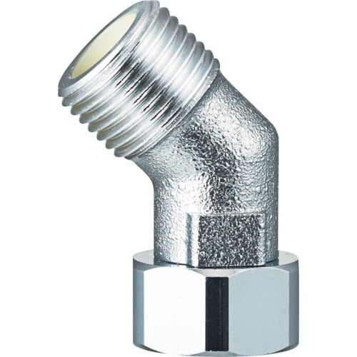 SANEI 片ナット付45°エルボ