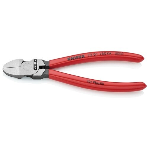 KNIPEX プラスチック用ニッパー ラウンドヘッ