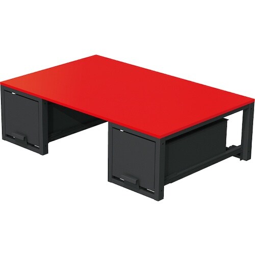 JEFCOM バンキャビネット(連結天板セット)