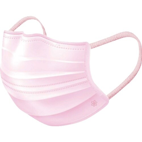 興和 メイクがおちにくいマスク ベビーピンク5枚