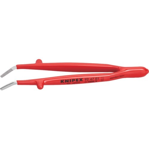 KNIPEX 絶縁汎用ピンセット 130MM