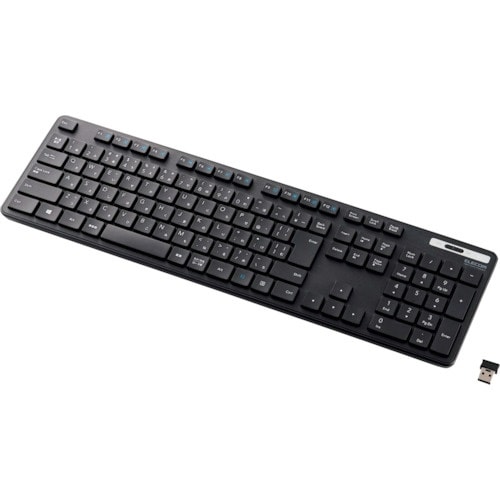 ELECOM 無線キーボード 薄型 メンブレン式