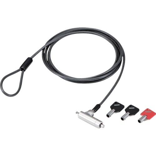 ELECOM セキュリティワイヤー マルチスロット