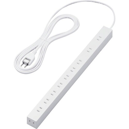 ELECOM 10口タップ 2P 3m マグネット