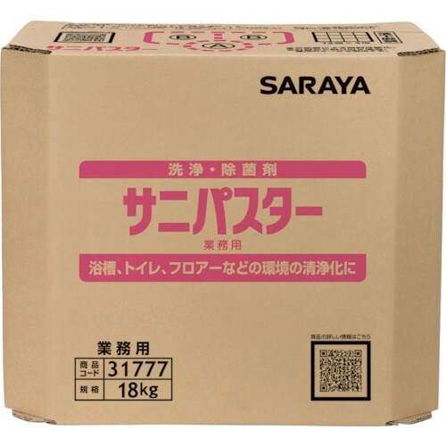 サラヤ 洗浄・除菌剤 サニパスター 18Kg