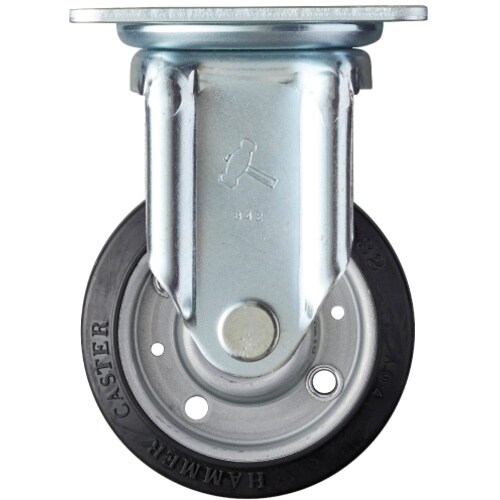 ハンマー Jシリーズ 固定 ゴム車B入り100mm