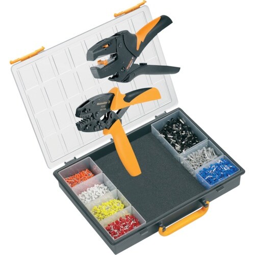 ワイドミュラー 圧着工具+フェルール+被覆剥き工具