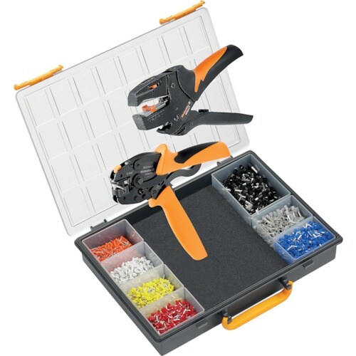 ワイドミュラー 圧着工具+フェルール+被覆剥き工具